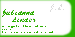 julianna linder business card